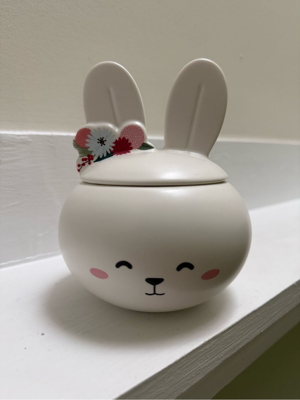 Starbucks 2023 Ceramic Bunny Canister Year of the Rabbit Sugar Bowl Jar